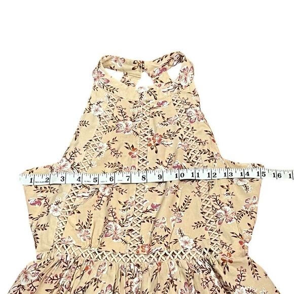 Sunday Mi Amor Floral Women’s Dress in Cream and Pink, Size XS - Picture 5 of 7